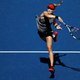 Tennis - US Open - New York, U.S. - August 30, 2017 - Eugenie Bouchard of Canada in action against Evgeniya Rodina of Russia in their first round match. REUTERS/Mike Segar - RTX3E0YD